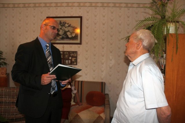 Darvas István köszöntése