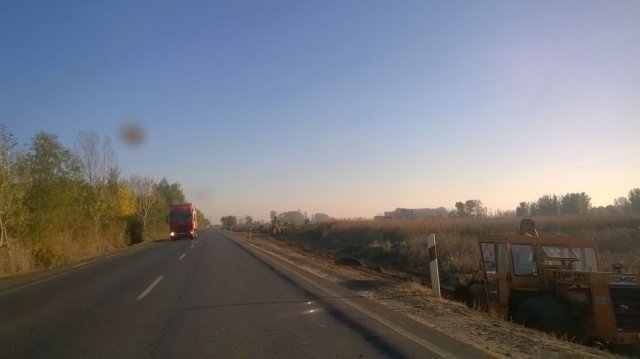 Kerékpárút építése